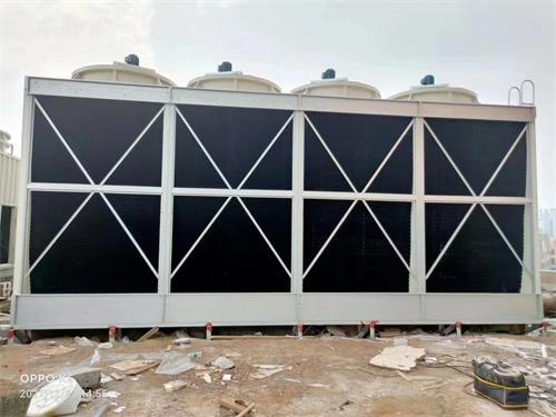 閉式冷卻塔的配水噴濺裝置和盤管選用(中溫逆流式方