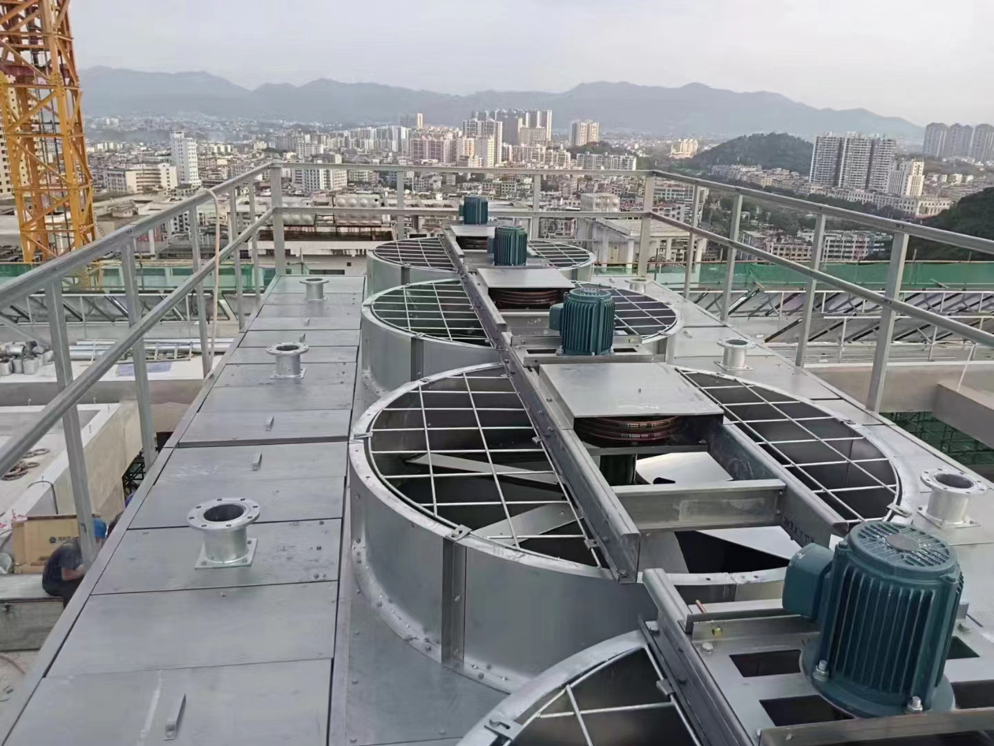 玻璃鋼冷卻塔水泵常見故障及解決方法